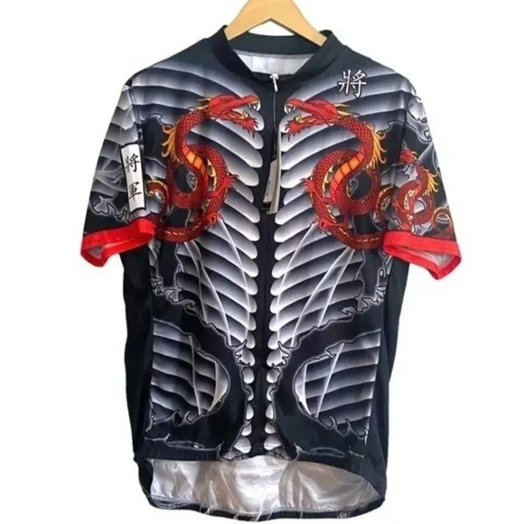 NWT Primal Cycling Jersey Dragon Design - Picture 1 of 8